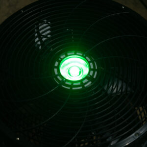 Blower-voor-sky-dancer-verlichting-groen